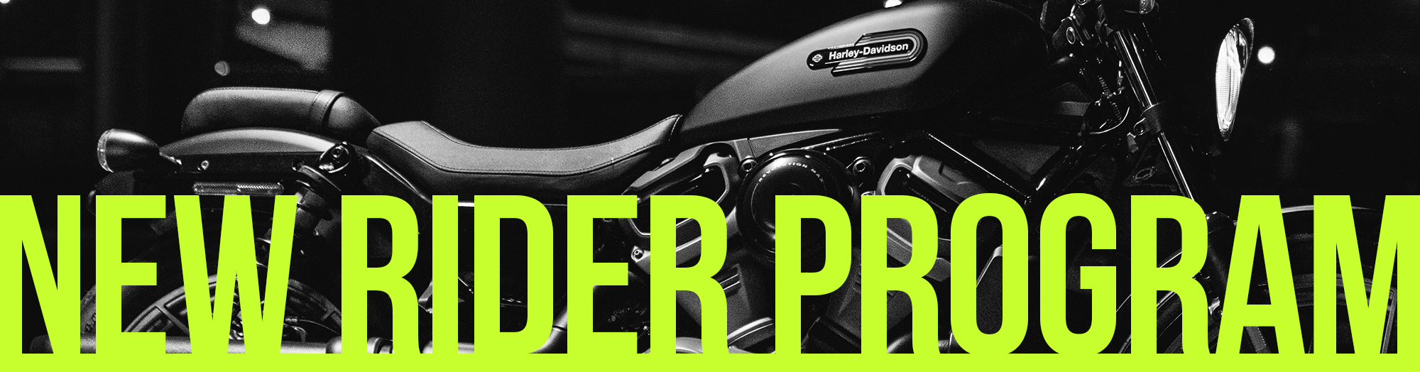 New HD rider program
