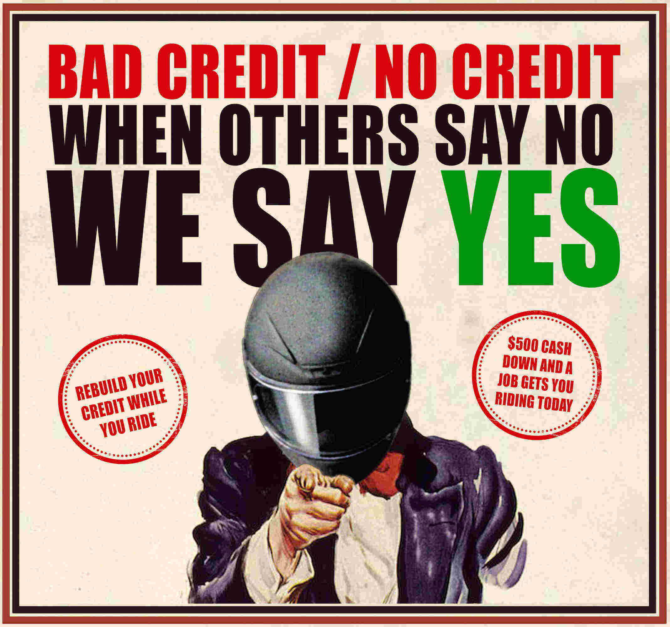 Credit With Barnes Harley-Davidson®
